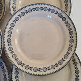 Plates XIXth Gien