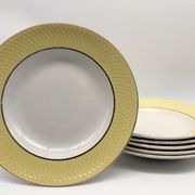 6 Hollow Plates "Orchies Moulin des Loups"