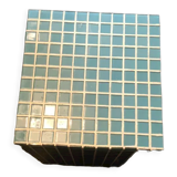 Cube end of sofa tile mosaic ceramic