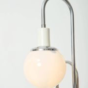 Lustre cascade avec cinq opalines, Italie, 1960s