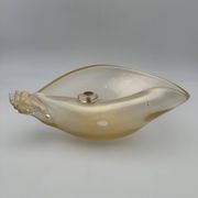Free-Form Iridescent Glass Bowl from Murano, Barovier & Toso, 1950s