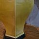 Lamp asia pedestal wood lampshade cotton mottled with wooden bead 70x40