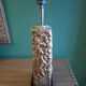 Vintage 80's lamp in gold metal