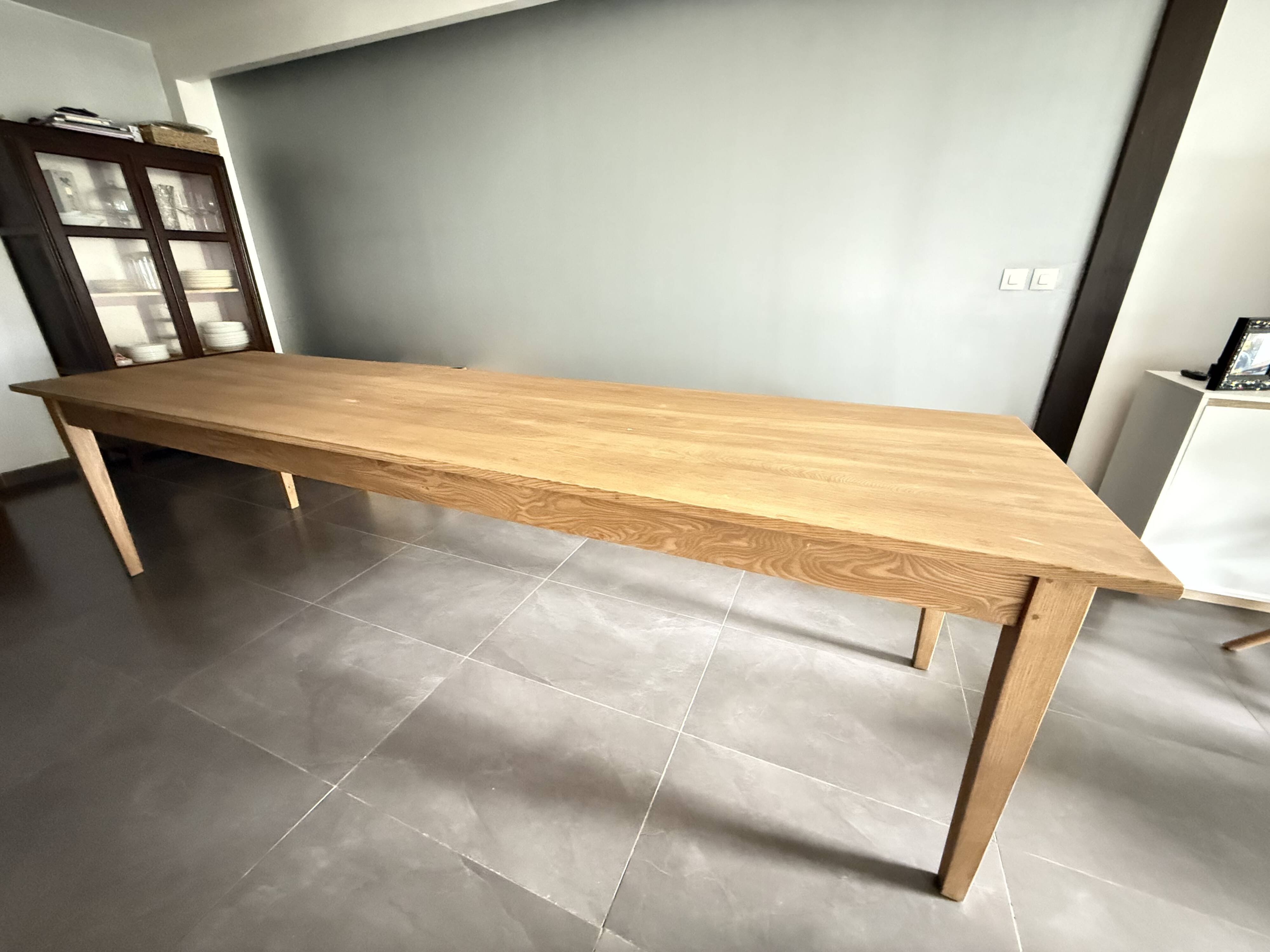 Large farmhouse table