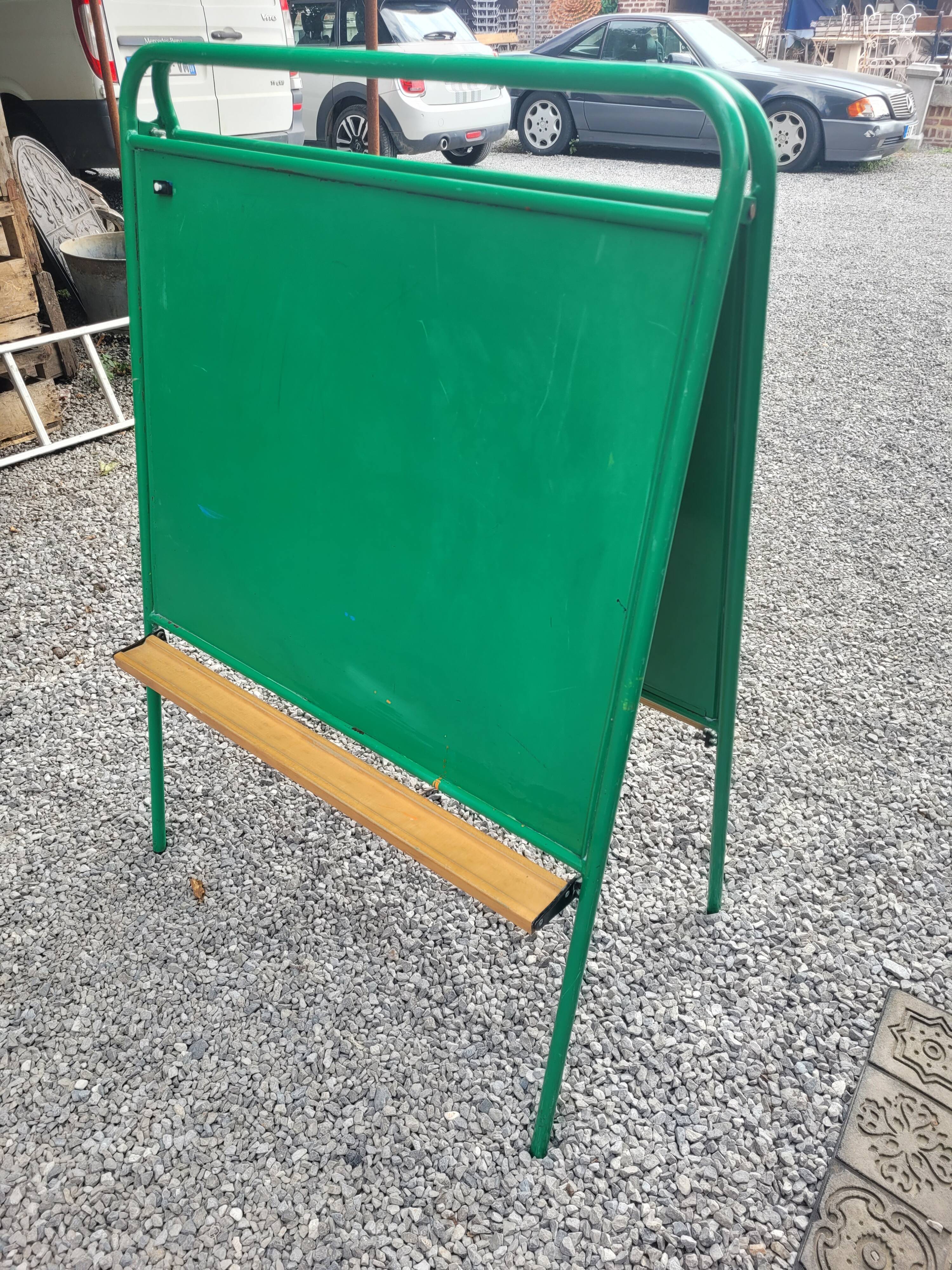 School board doubles in iron plus chalk door