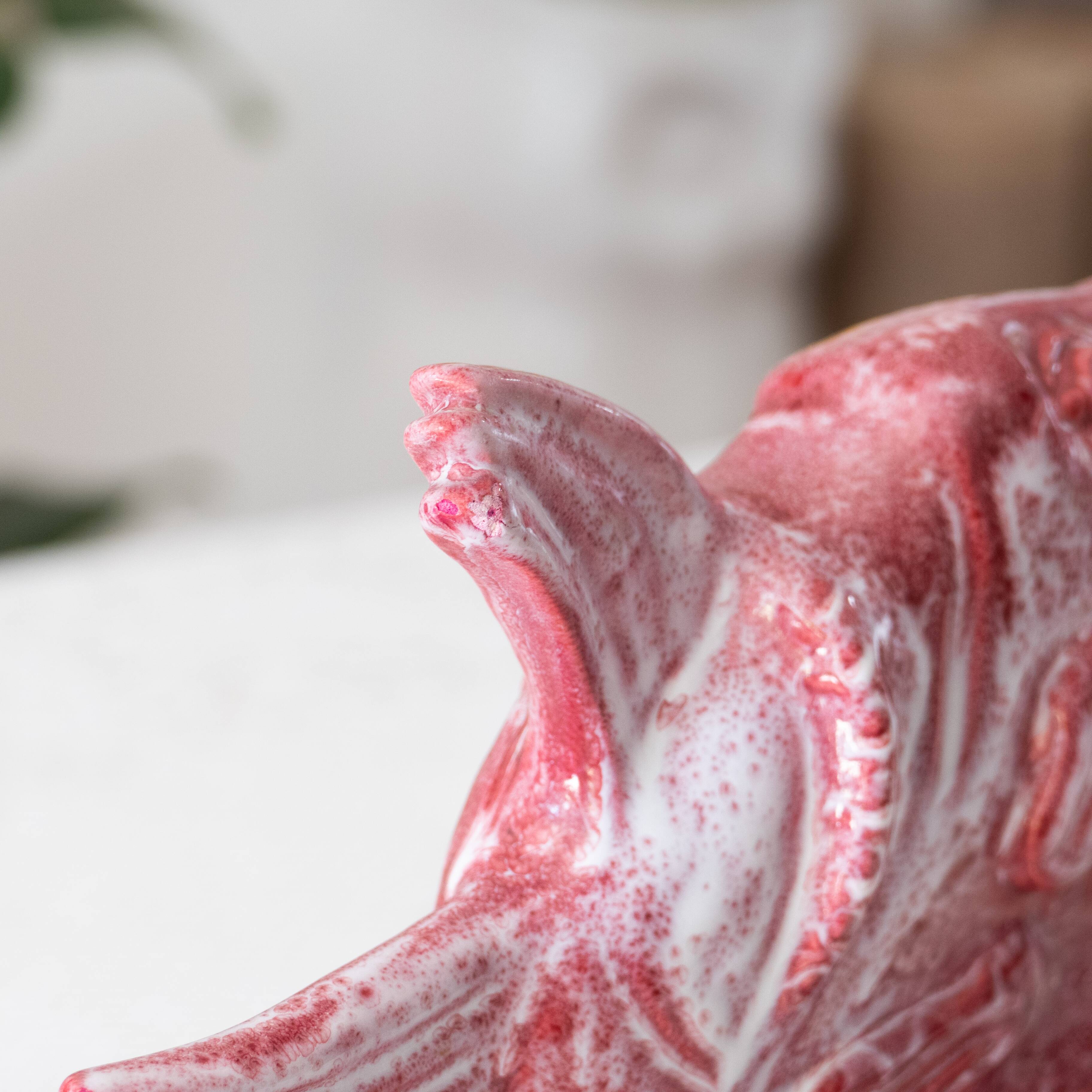 Statue 1930 large enameled fish