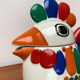 Vintage ceramic teapot or coffee pot chicken, 1970s.