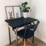 Schoolboy desk with locker