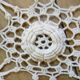 Dessus de lit crocheté main