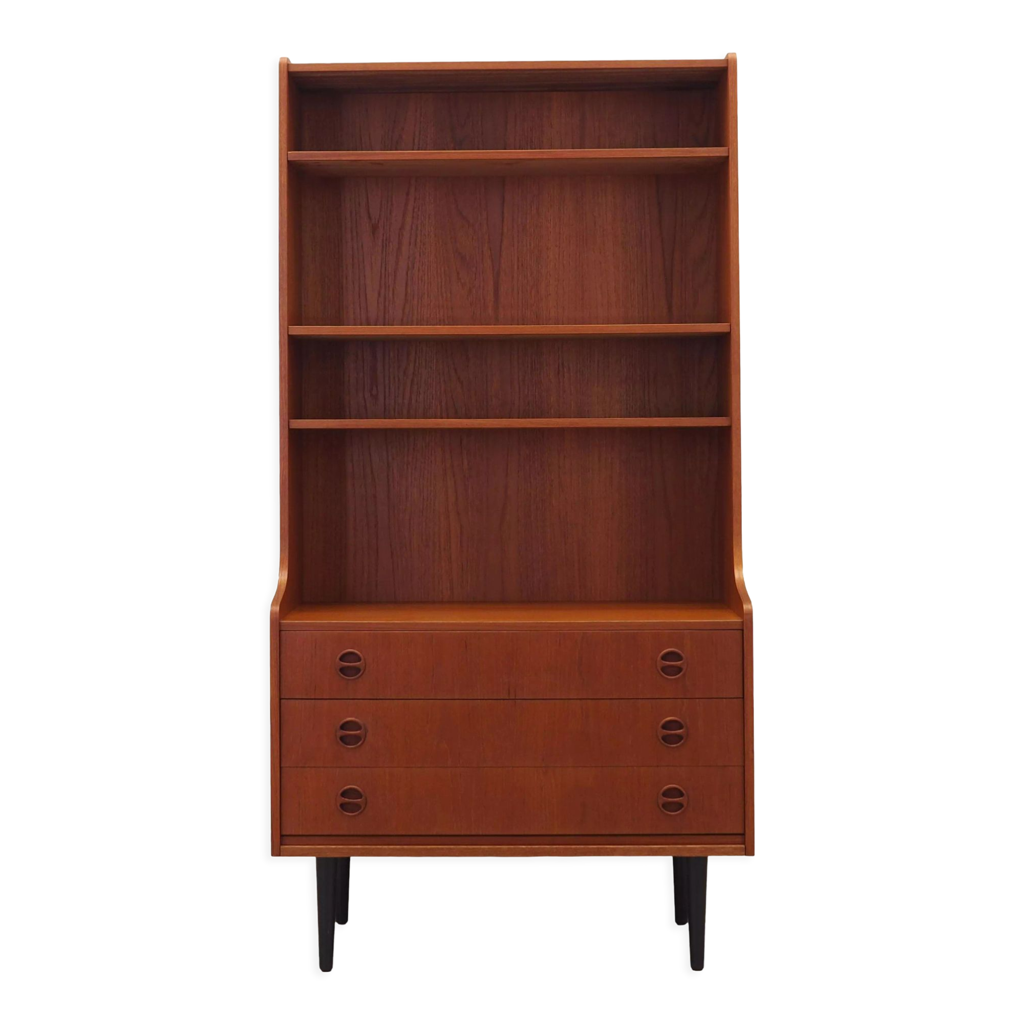 Teak bookcase, Danish design, 1970s, production: Denmark