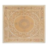 Vintage Turkish hand-knotted rug 153x164 cm