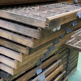 Double oak printer furniture from the 1930s