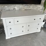 Roche Bobois TV cabinet – Solid oak – 19th century style