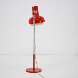1960s Josef Hurka Red Desk Lamp, Czechoslovakia