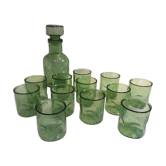 Set of 12 glass with their matching decanter