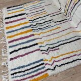 Tapis berbère en laine fait main
