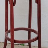 Tabouret de bar en bois courbé