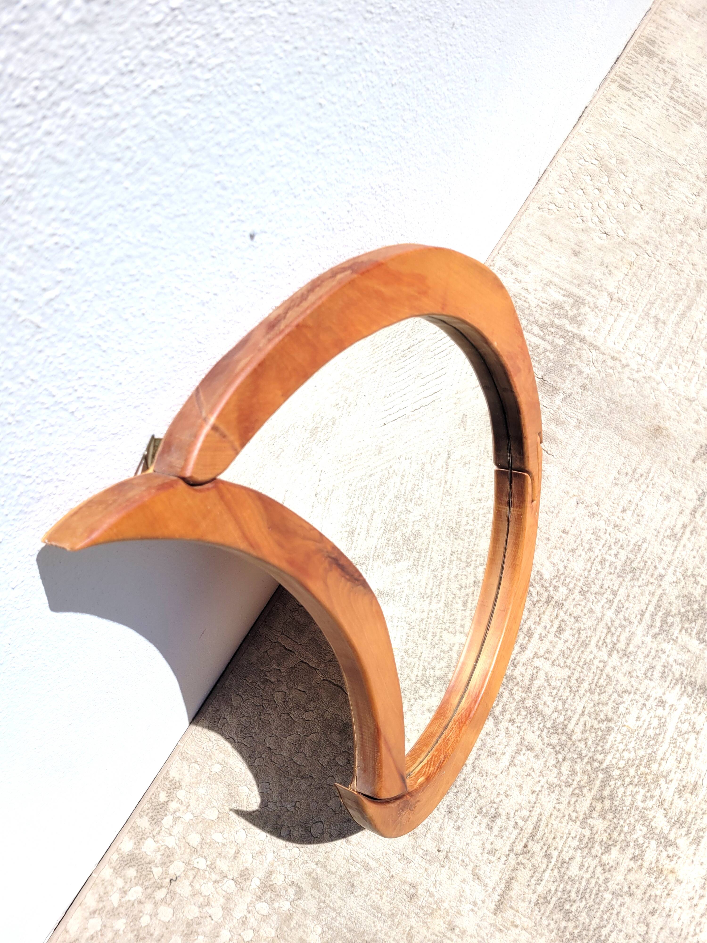 Free-form vintage mirror