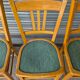 Set of 4 vintage bistro chairs