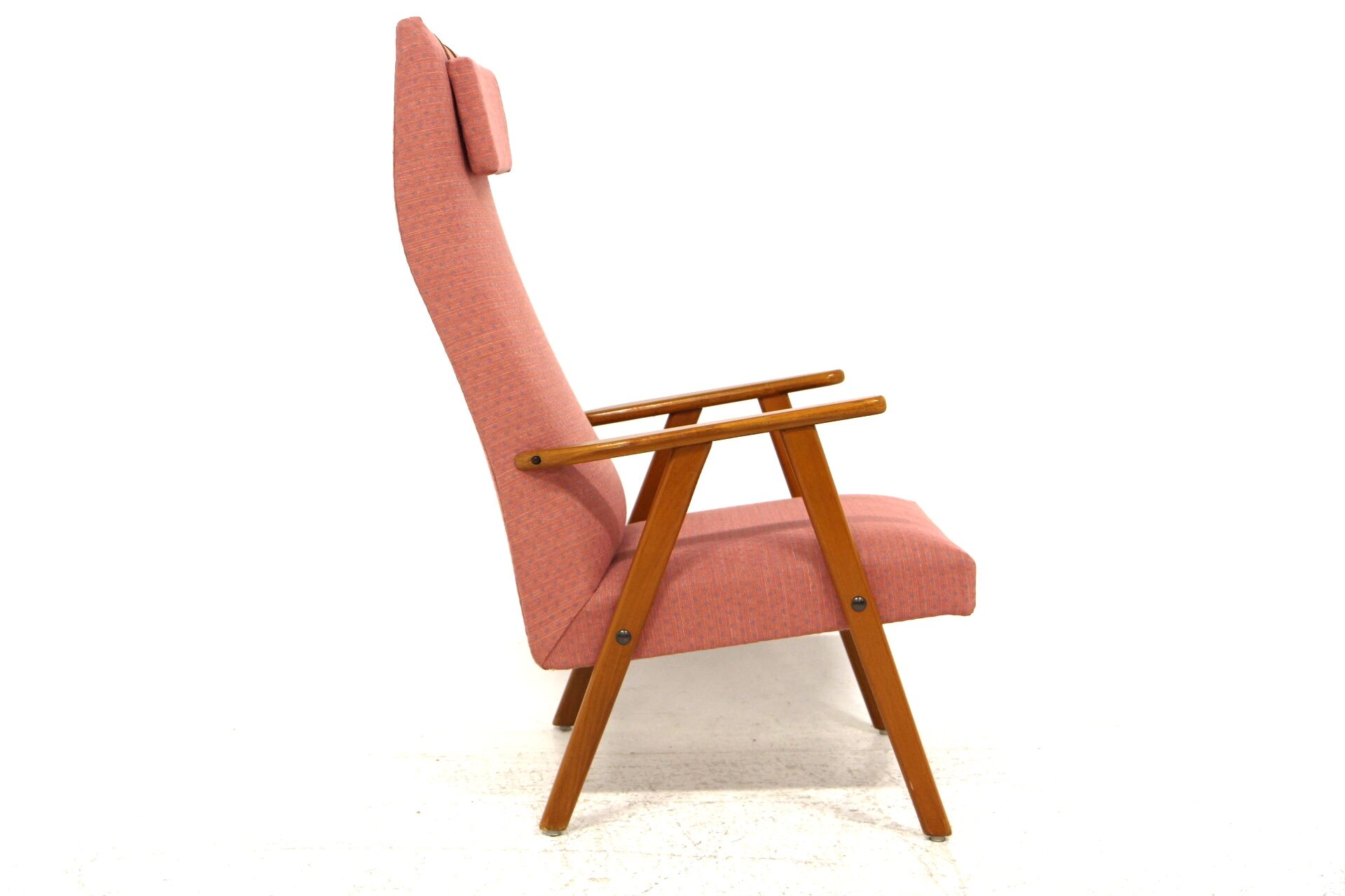 Scandinavian beech armchair, Sweden, 1950