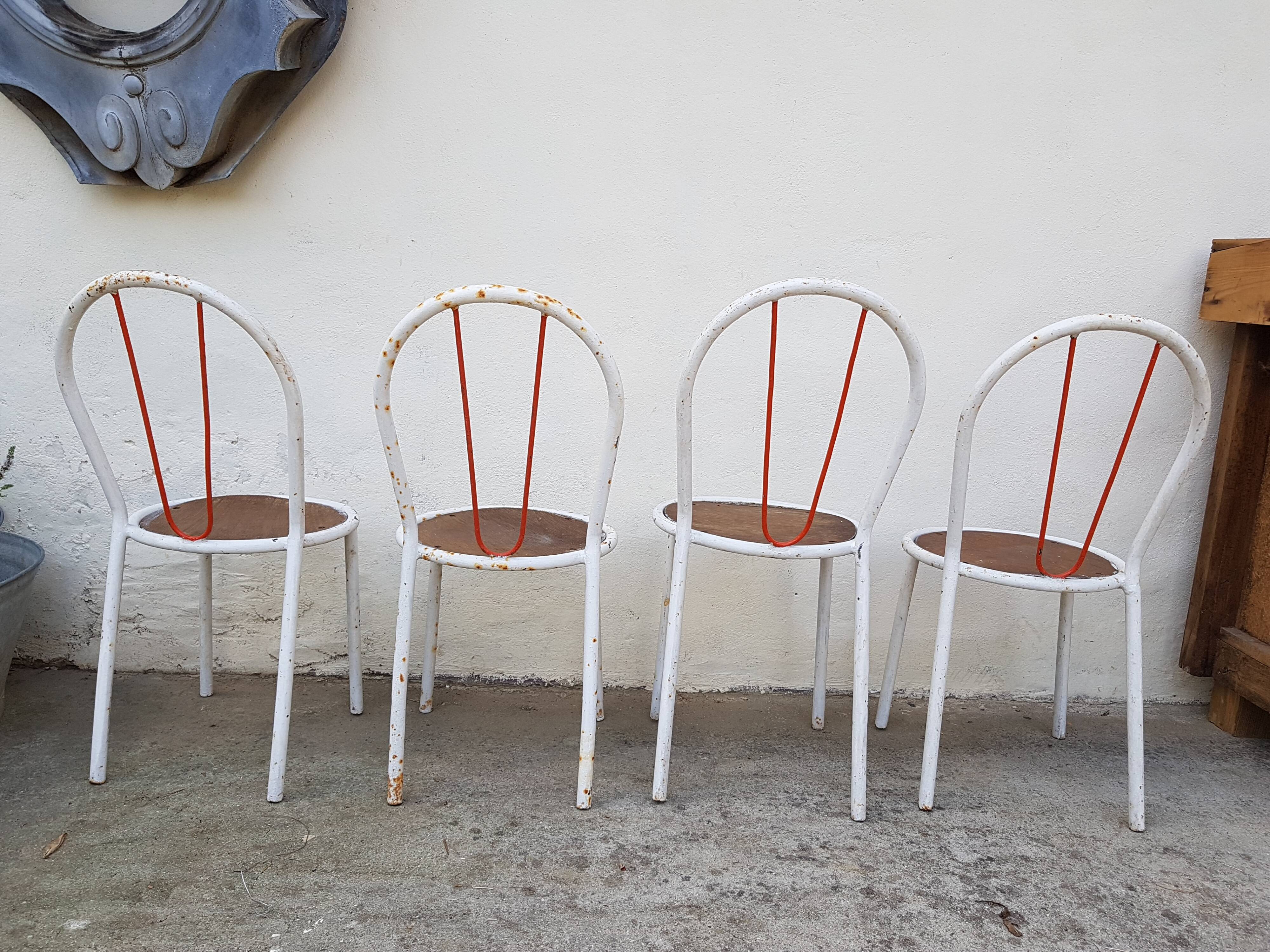 Lot de 4 chaises de bistrot