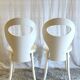 Space age design bistro chairs - 70s
