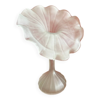 Vase vintage Leonardo Handarbeit