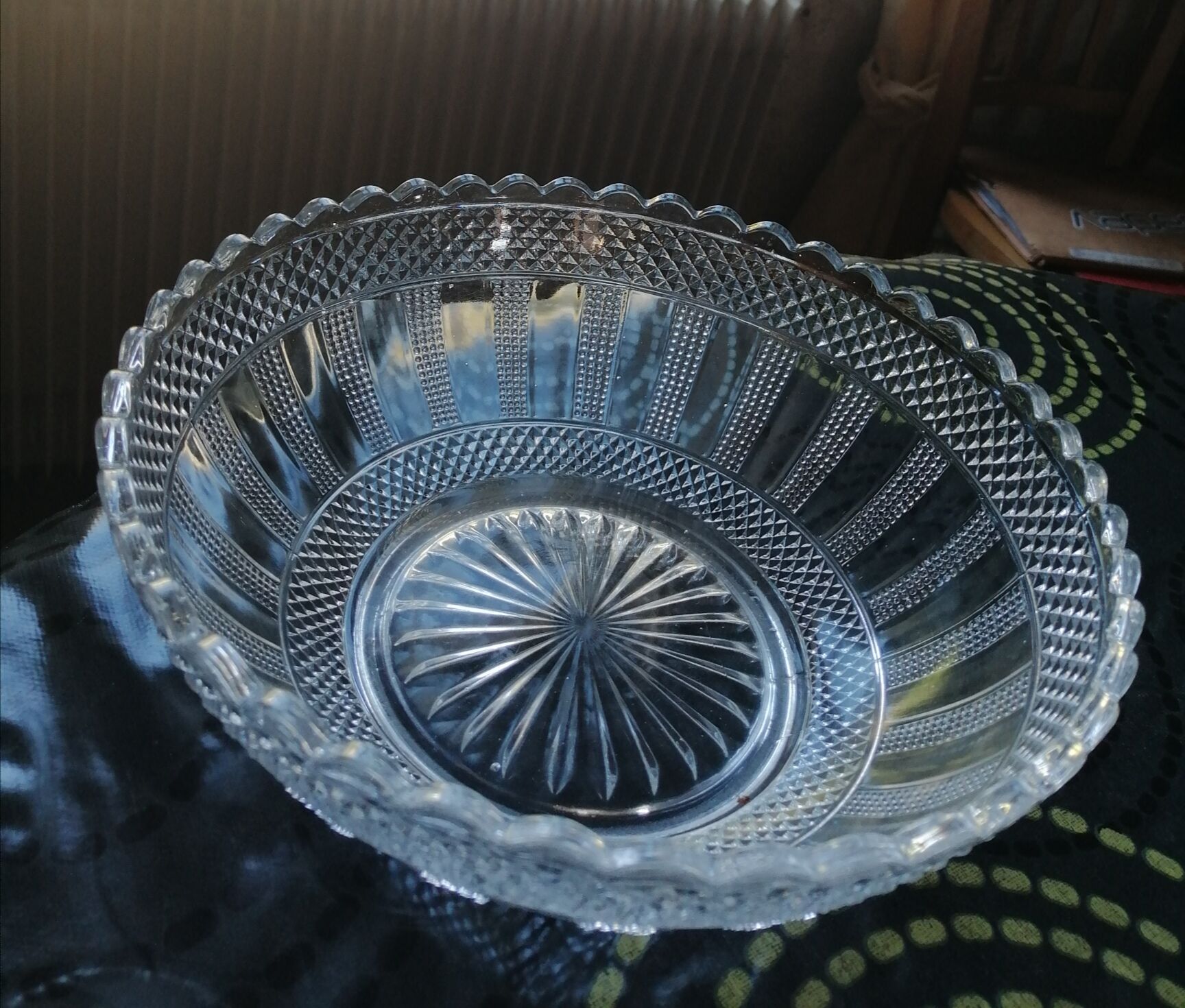 Coupe saladier en verre