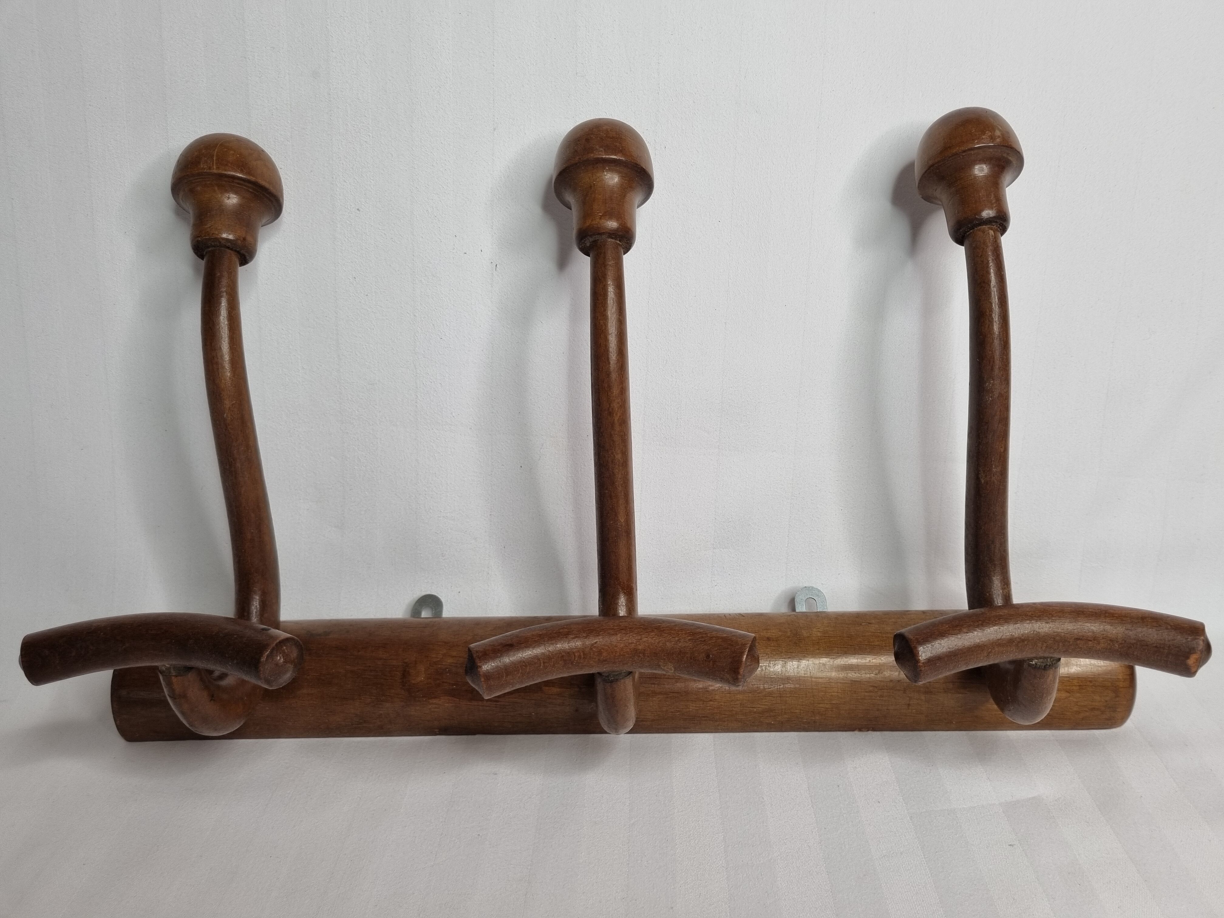 Wall rack "Art Deco", 3 hooks