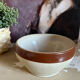 Vintage digoin stoneware salad bowl dish