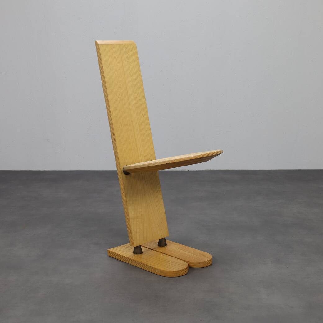 "Pala" chair by Gigi Sabadin for Emme, Italy, 1970s