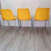Original Hélène chair set by Bericoplast 1990s