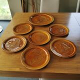 Vintage Segovia fish service