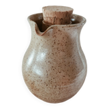 Stoneware ice pitcher