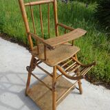 Ancienne chaise haute Baumann