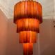 Extra Large Tube Tronchi Chandelier 21 Lights