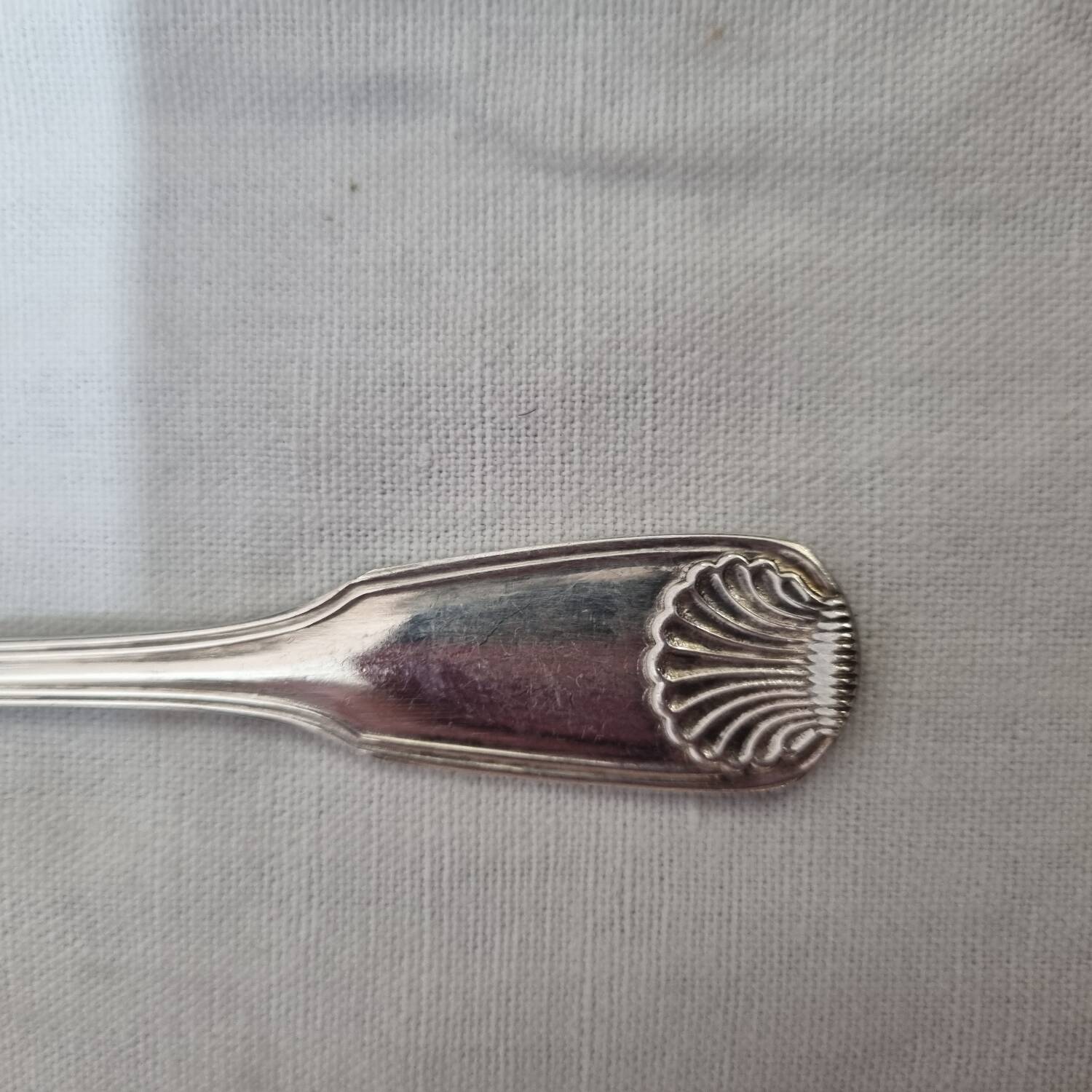 12 Cailar Bayard oyster forks, Coquille model