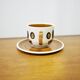 Vintage cup and saucer published by Boch La Louvière
