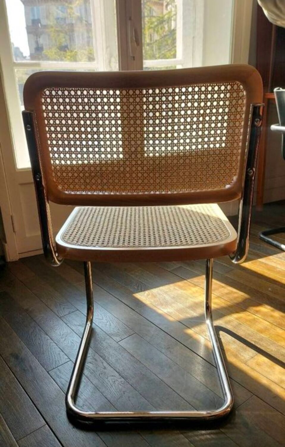 Chaises Cesca B32 par Marcel Breuer