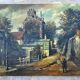 Tableau: Oil on canvas: reproduction of the cabaret le lapin agile.