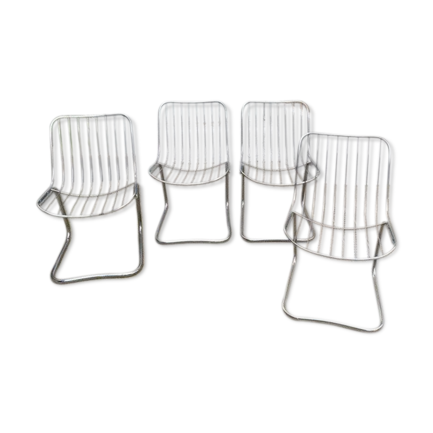 Gastone Rinaldi metal chairs