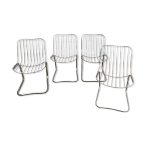 Chaises métal de gastone