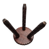 Vintage French Tripod Stool, 1970s