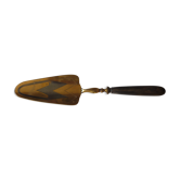 pie Shovel in golden metal and silver