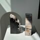Black petrified wood bookend H17 L17 P6