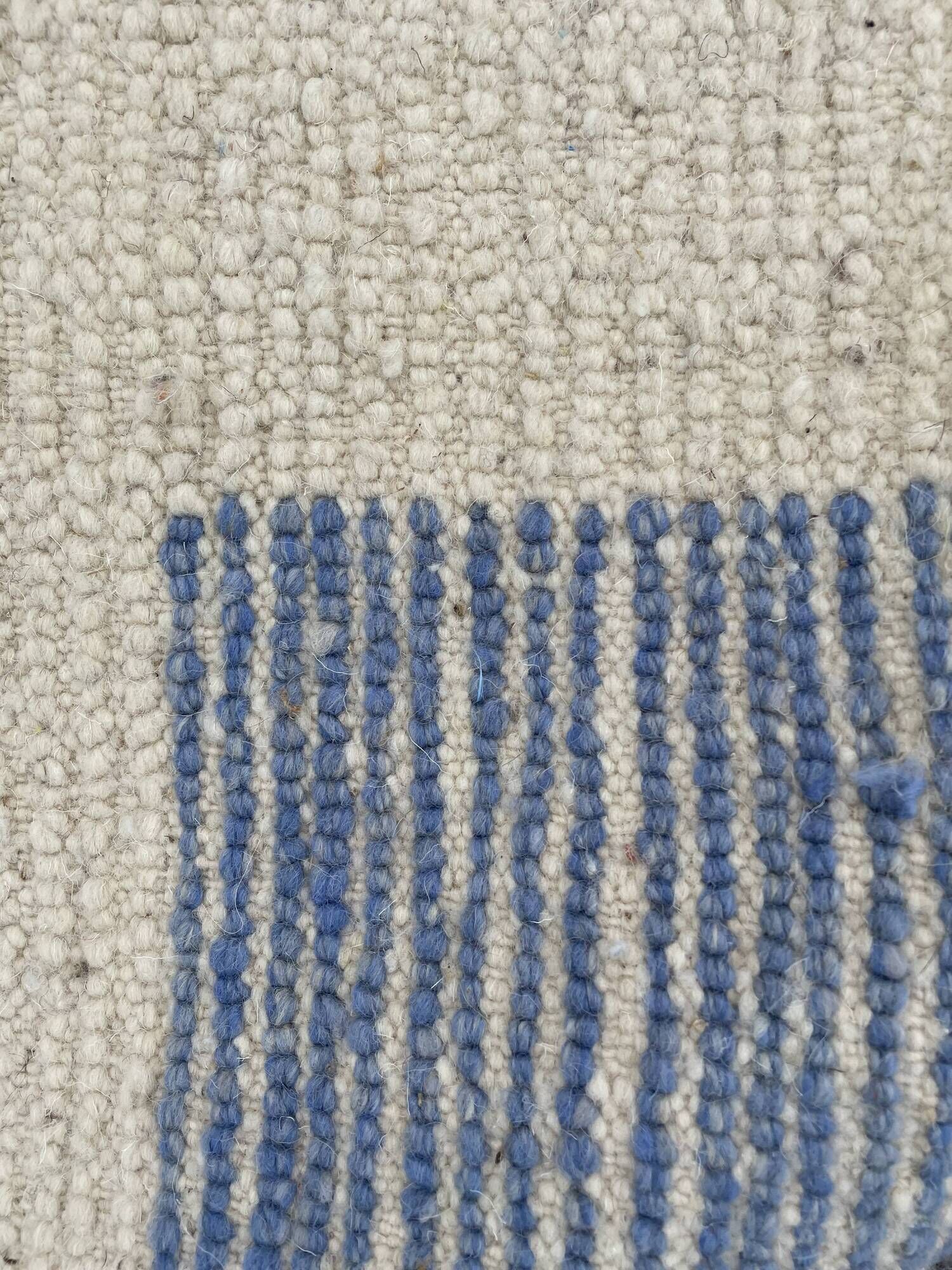 Berbere beni ouarain abstract wool rug 120 x 200 cm