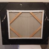 Oil on canvas "The Groom", signed canvas of the beginning of the last century