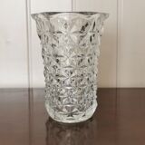 Chiseled glass vase pattern radiance