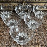 Antique champagne coupes