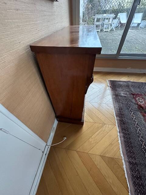 Mahogany buffet and mahogany veneer
